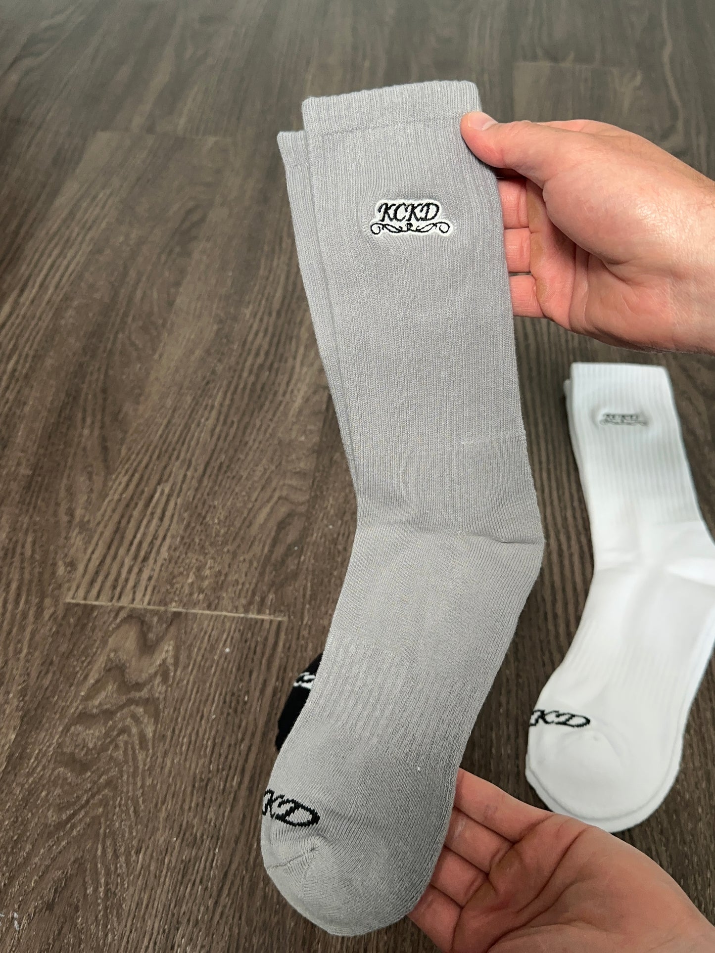KCKD Everyday Socks 3 Pack Grey
