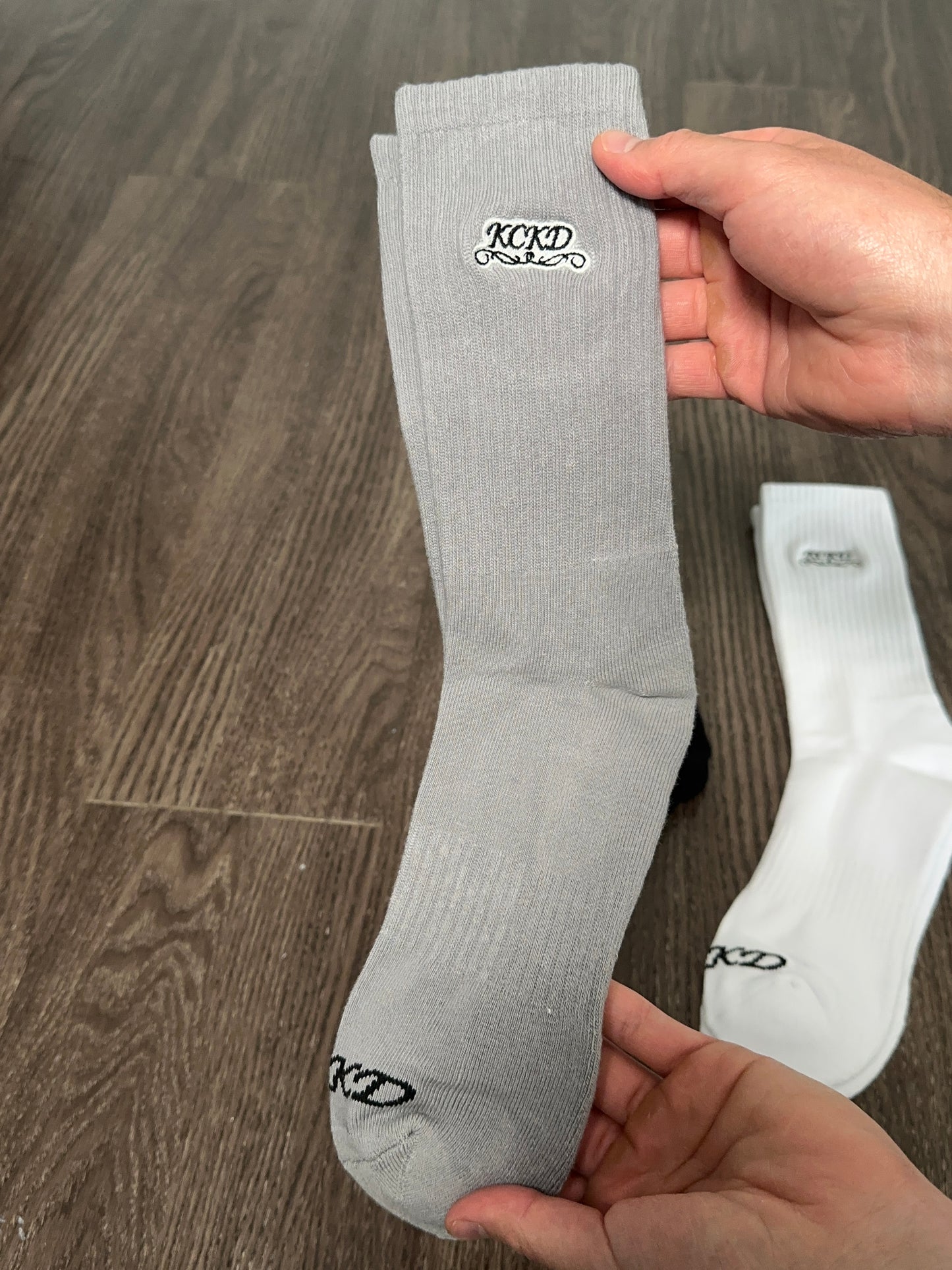 KCKD Everyday Socks 3 Pack Grey