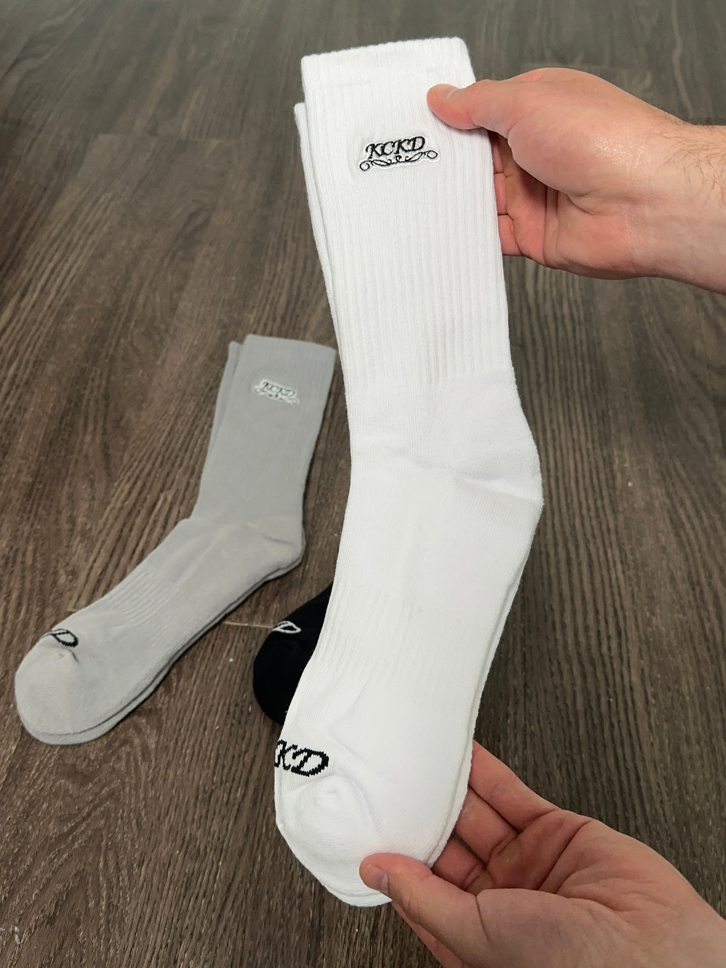 KCKD Everyday Socks 3 Pack Grey